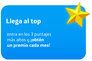 Conviértete en uno de los 3 mejores jugadores de Appolo Run y gana. Revisa el ranking mensual y renueva tu plan Movistar para no parar
