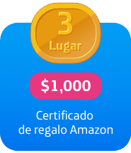 Premio para el tercer lugar de Appolo Run: una tarjeta de regalo. Realiza una recarga en tu línea Movistar y obtén beneficios en el juego
