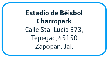 Estadio de béisbol Walmart Park; Av. Manuel L. Barragán SN, Niños Héroes, Regina 64290, Monterrey, N.L.