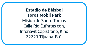 Estadio de béisbol Walmart Park; Av. Manuel L. Barragán SN, Niños Héroes, Regina 64290, Monterrey, N.L.