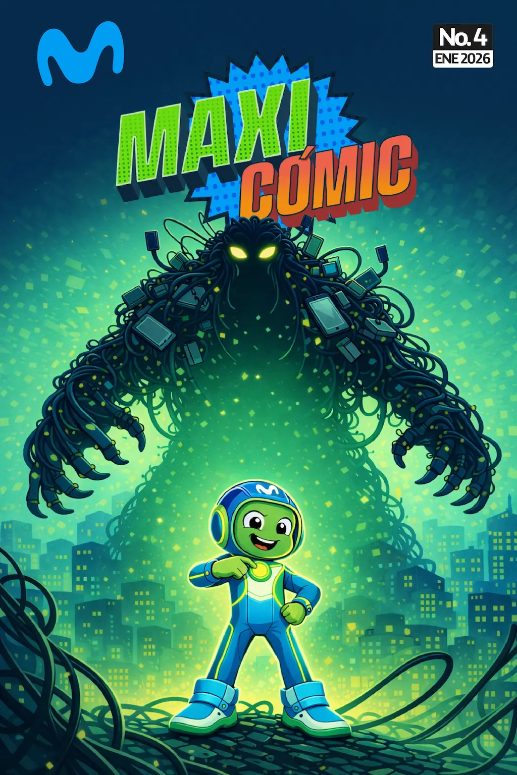 Tomo 4 enero 2026: Nueva aventura épica de Maxi Comic