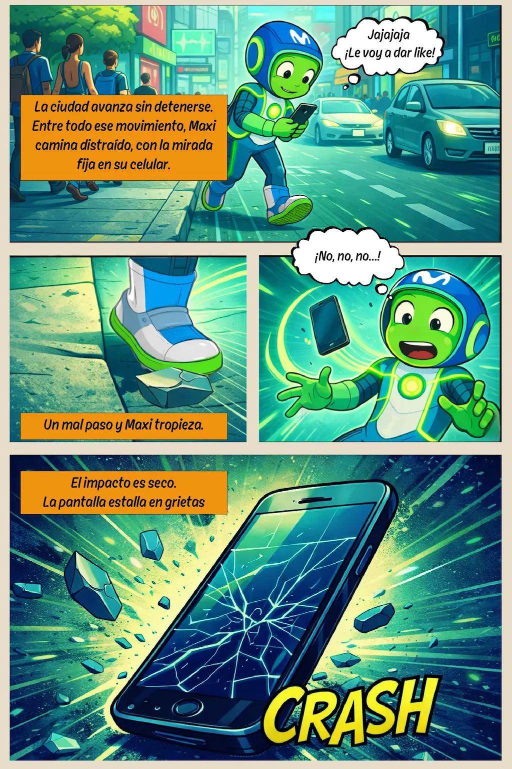 Tomo 4 página 1 de Maxi: Comienza una nueva aventura épica