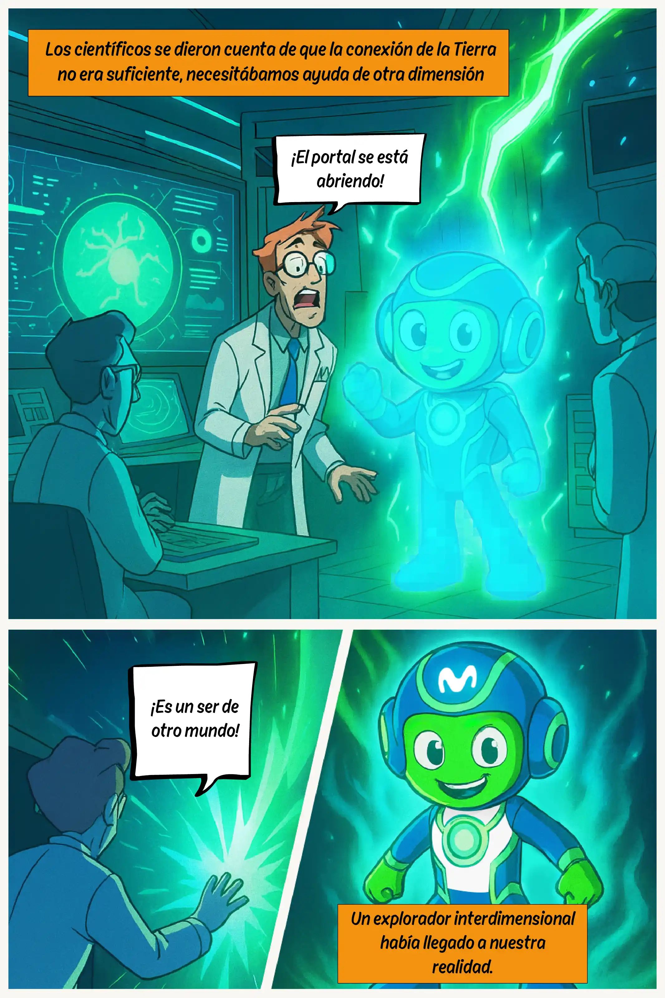 Tomo 1 página 1 de Maxi: El origen de la aventura