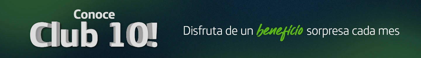 Banner principal: Club 10 Movistar, disfruta de un beneficio sorpresa cada mes